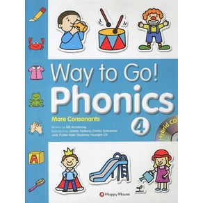 Way to Go Phonics. 4: More Consonants