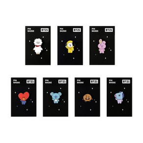 [정품]BT21 핀뱃지 (재고상품), 망, 1개