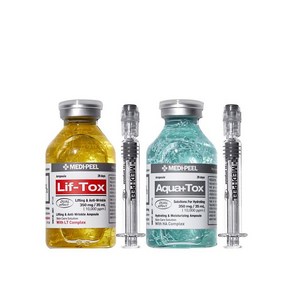 [블리샵]메디필 리프 톡스 앰플+아쿠아 톡스 앰플 2종 리프팅보습주름개선, 1개, 35ml