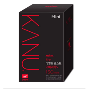 맥심 카누 마일드 로스트 아메리카노, 0.9g, 1개, 150개입