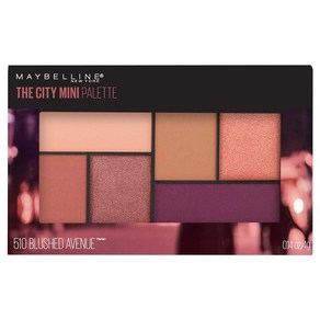 화장품 메이크업 [100%정품] Maybelline New Yok The City 미니 아이섀도우 팔레트 메이크업 블러시드 애비뉴 4g(0.14온스), 화장품 메이크업 [100%정품] Maybelline N, 1개