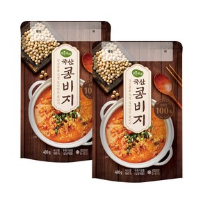 맑은물에 국산 콩비지 400g