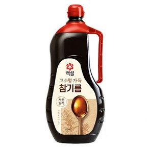 백설 고소함 가득 참기름1.5L 10개 1박스, 1.5L