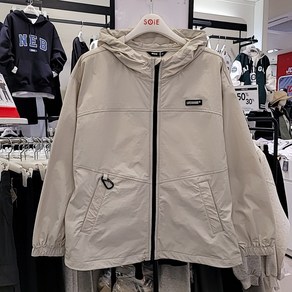 [소이] NC인천점 #25년 여름신상# 기획 50%세일 ** 남녀공용 ** 얇은 여름 바람막이용 나일론소재의 신축성 좋은 **쿨 와샤 윈드 브레이커 점퍼