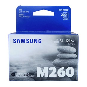 삼성 삼성 정품 M260 C260 SL J2160W J2165W 프린터 잉크, M260[검정], 1개