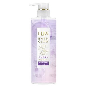 LUX 럭스 배스 글로우 스트레이트 & 샤인 샴푸 펌프 490g, 1개