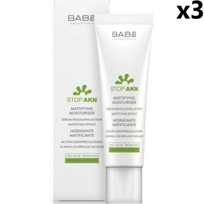 BABE 바베 Stop Akn 매티파잉 모이스처라이저 크림 50ml 3개