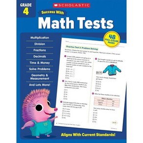 Scholastic Success with Math Tests Grade 4