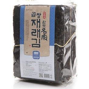 바다명가 국내산 완도 곱창 재래김 100장, 1개, 350g