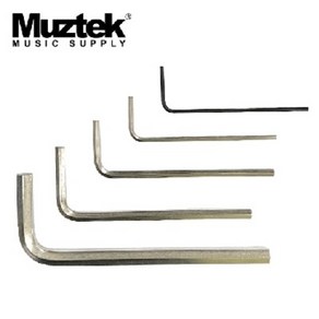 Muztek 펜더용 헥스 Inch 렌치 세트 (Wrench 5Pcs Pack)