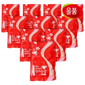 올품 닭가슴살 (진공) 1kg(냉동), 10개