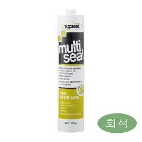 탑씰 Multi-Seal 다목적 변성 실리콘 회색 + SAZAYA노줄, 1개