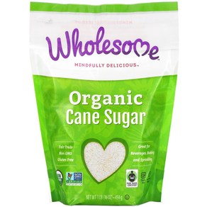 Wholesome Organic Cane Sugar 1 lb (454 g)