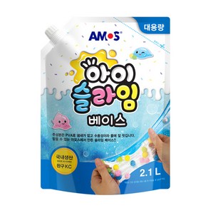 아모스 아이슬라임 베이스 2100ml 벌크/887293/슬라임 물풀, 1개