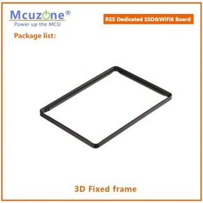 와이파이 6 무선 리피터 나노 파이 R5S 전용 NVME 듀얼 모듈 MT7921k AX200 RTL8822CE openwt 우분, [02] 3D Fixed fame, 01 3D Fixed fame