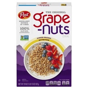 [미국직배송]포스트 그레이프 넛 시리얼 822gx1개 Post Gape Nuts Ceeal, 822g, 1개