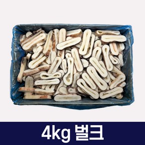 다인수산몰) 냉동 오징어링 4kg 벌크 도매 튀김 업소용 대용량