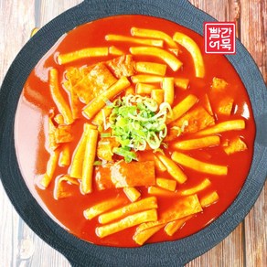 즉석 학교앞떡볶이 안매운 어린이떡볶이 캠핑음식 국물 떡뽁이 밀키트 포장마차떡볶이 2+1팩, 3개