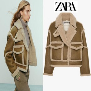 ZARA 자라 여성 리버시블 자켓 8073226800