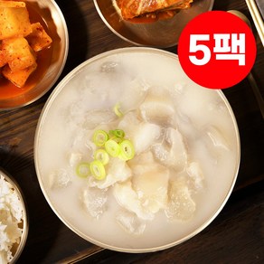 마음담은 진한 도가니탕, 5개, 500g