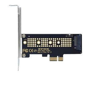 NVMe PCIe M.2 NGFF SSD-PCIe X1 어댑터 카드 높이 브래킷 포함 SSD-PCIE X16/X8/X4/X1 방열, [01] X1 inteface, 1개