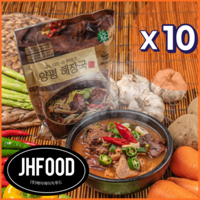 자연깃든 선봉 양평 해장국, 600g, 10개