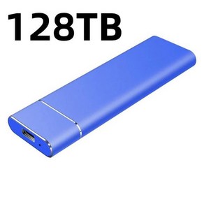 외장하드4tb 저장장치 USB SSD M.2 외장 하드 드라이브 휴대용 HD 4TB 8TB 128TB 64TB USB3.0 스토리지, 23 128TB Blue