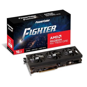 파워컬러 파이터 AMD 라데온 RX 7900 GRE 그래픽 카드 16GB GDDR6