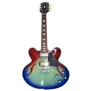 [일본정품수입]【Epiphone】에피폰 「일렉트릭 기타」Inspied by Gibson ES-335 Figued Bluebey Bust, 한개옵션2, 한개옵션0, 한개옵션1