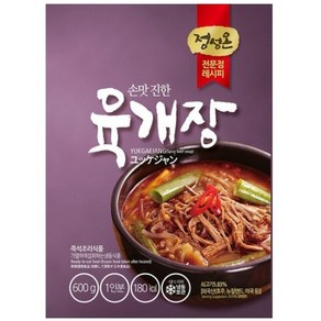 ㈜초원식품 무배_육개장(초원 600g)X5 업소용, 600g, 5개