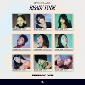 [랜덤발송] 트와이스 (TWICE) 12th Mini Album - READY TO BE (Digipack Ve.)