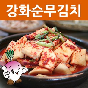 강화도토박이 강화 순무 순무김치 봄 강화도, 1개, 순무김치 2.5kg