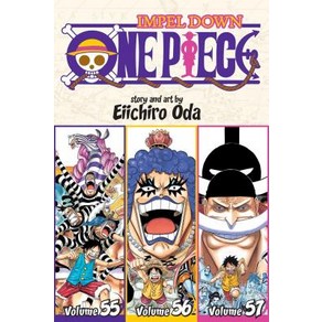 One Piece (Omnibus Edition) Vol. 19 19: Includes Vols. 55 56 & 57 Papeback, Viz Media, English, 9781421583396