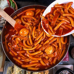 부산식 떡볶이 호랭이 떡볶이 매운맛 530g(1팩/3팩/5팩)