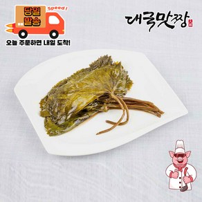 [대국맛짱] 쌈밥 취나물 연변 절임곰취 곰취 산나물, 2개, 500g