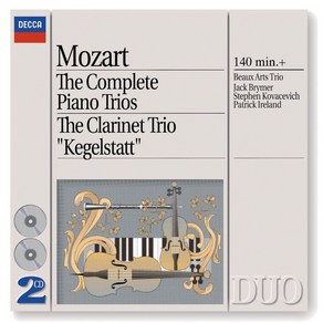 (수입2CD) Beaux Ats Tio - Mozat: The Complete Piano Tios (모차르트: 피아노 삼중주곡집), 단품