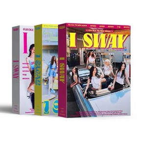 [애플뮤직 정품 럭키드로우 포카 특전 2장 증정] 여자아이들 (G)I-DLE 미니 7집 아이 스웨이 앨범 I SWAY 클락션 미개봉 (포스터 미포함), 윈드 WIND(핑크) 버전+애플뮤직 포카 특전 2장