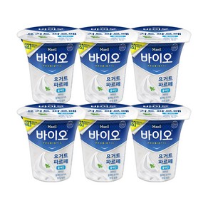 매일유업 바이오 요거트 파르페 플레인 220ml 6개