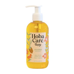 호바케어 호호바 베이비케어 오일 250ml/ HobaCae Jojoba Oil - 100% Pue 8.5 fl oz, 1개, 250ml