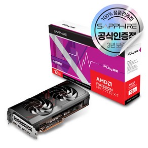 SAPPHIRE 라데온 RX 7700 XT PULSE D6 12GB [오늘출발/안전포장]