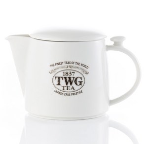 TWG 티팟 보스턴 350ml 티포트 주전자, 1개