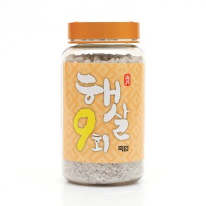 해월햇살죽염 9회 흰죽염 기본굵은(중자)알갱이 500g, 1개