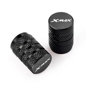 [호환] YAMAHA XMAX 300 250 400 125 Xmax300 Xmax250 XMAX400 오토바이 CNC 알루미늄 타이어 밸브 에어 포, 05 Black, 1개