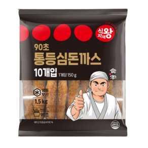 바이오푸드몰_식자재왕 90초 통등심돈까스 1.5kg, 1개