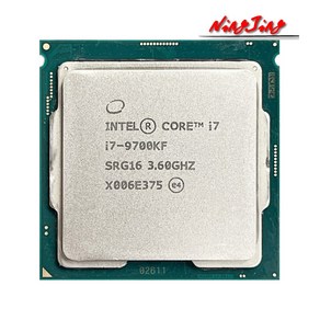 인텔 코어 i7-9700KF i7 3.6 GHz 중고 8 스레드 CPU 프로세서 12M 95W PC 데스크탑 LGA 1151, 한개옵션0, 1개