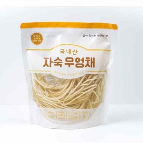 국내산 우엉채 600g 1팩(고형분300g), 국산 우엉채 1팩, 1개