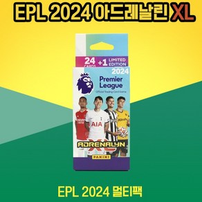 파니니 EPL 2024 AXL 멀티팩 프리미어리그 축구 카드 25장 한정판 스포츠 컬렉션, 혼합색상, 1개