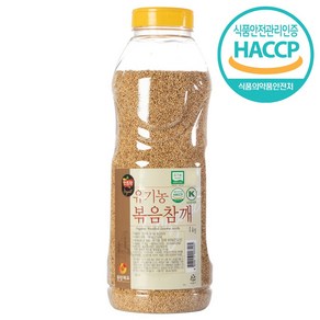 맛뜨락 바르게 만든 유기농 볶음참깨 1kg(통), 1kg, 1개