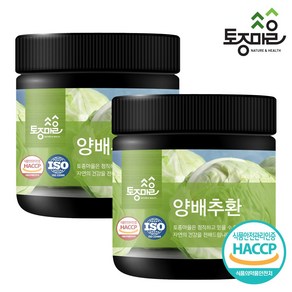 [토종마을] HACCP인증 국산 양배추환 300g, 2개