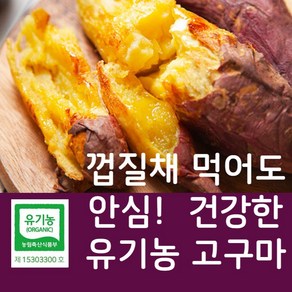 유기농 토울 달수 밤꿀 아삭툭 고구마, 보통(100g이하/개당) 3kg, 1개